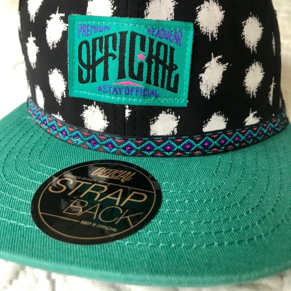 NWT MENS HAT OFFICIAL PREMIUM HEADWEAR FLAT BRIM - Picture 4 of 8